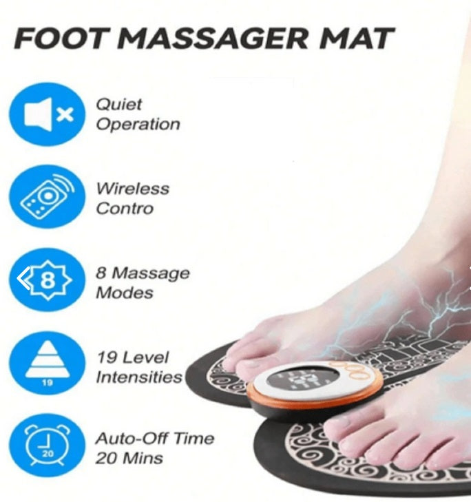 Alfombra Masajeadora para Pies Ovalada