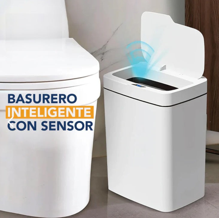 BOTE DE BASURA INTELIGENTE CON SENSOR