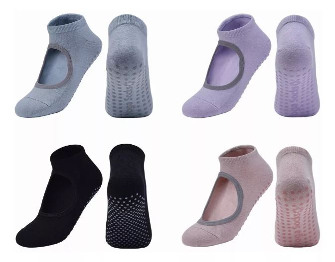 Pack De 4 Calcetines De Yoga Halter