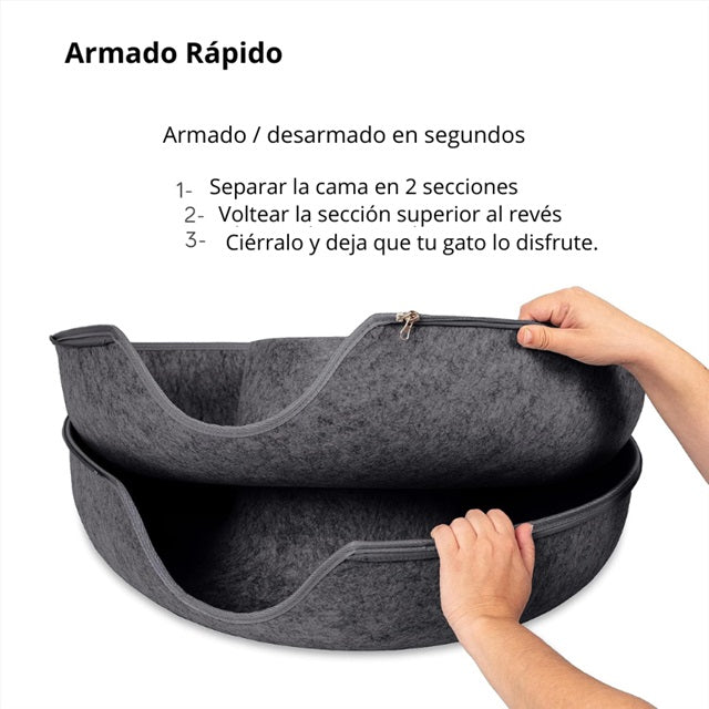 Cama Gato Cat Tunnel