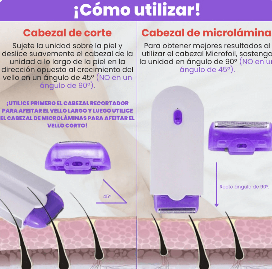Depilación Sin Dolor - Piel Suave al Instante