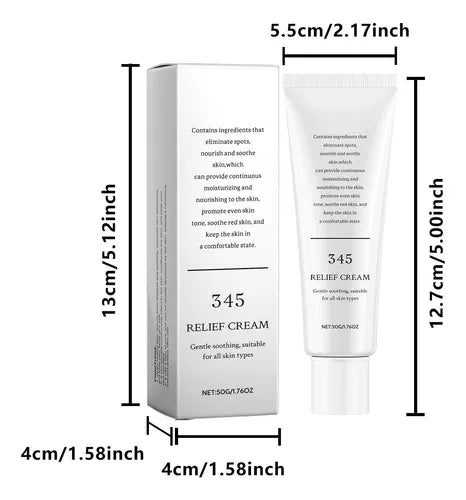 345 Relief Crema Reparadora Hidratante - 50 ml