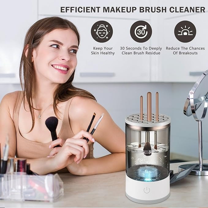 Limpiador Lavadora De Brochas Maquillaje