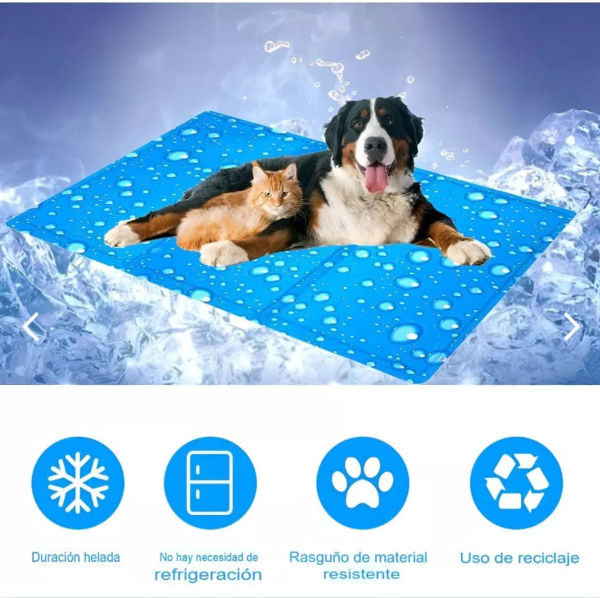 Manta Refrescante De Gel Frío Mascotas