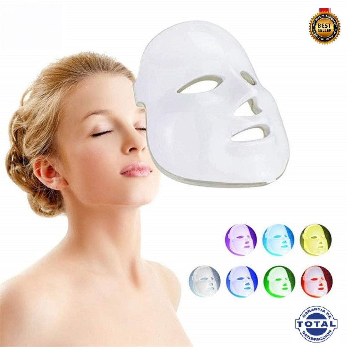 Máscara LED de Rejuvenecimiento Facial