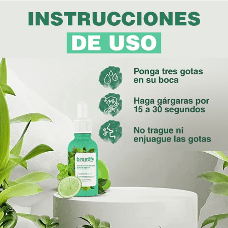 Breatify™ - GOTAS CONTRA EL MAL ALIENTO