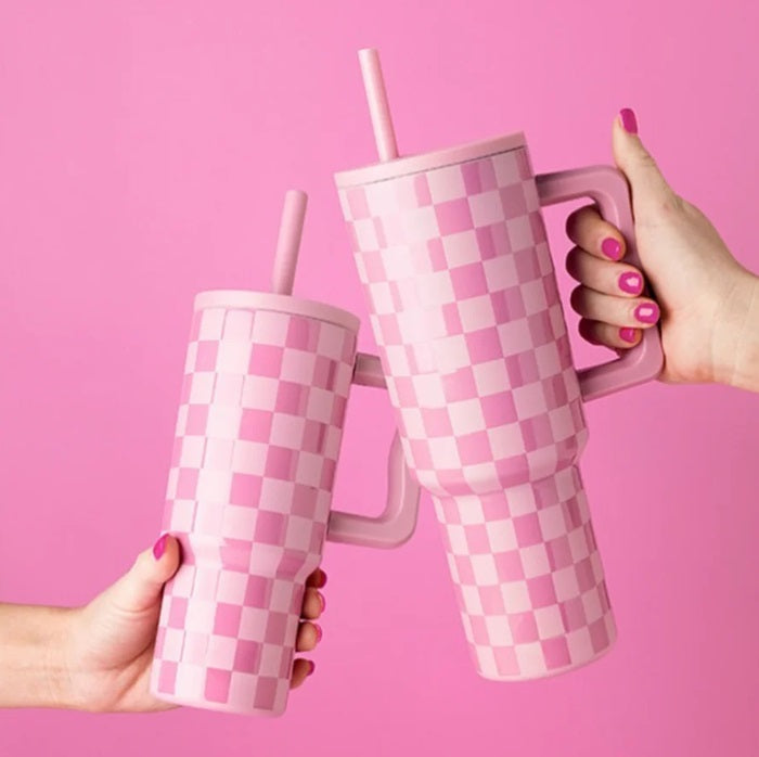 Vaso Térmico Premium 1200 ml Rosa Jaque