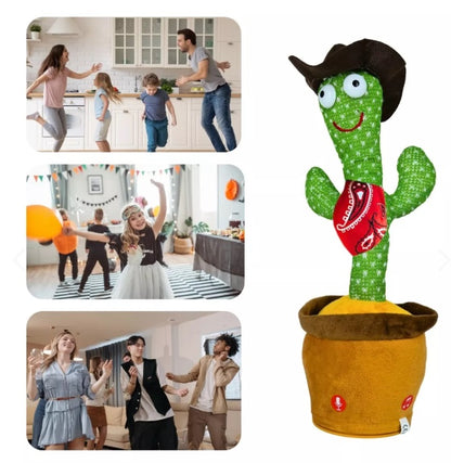 Cactus Vaquero Bailarín Imita Voz Música