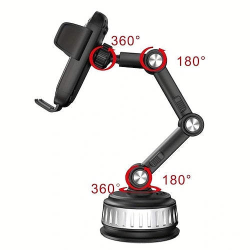 Soporte SpinMount 360°- Fija tu celular al instante - Conduce seguro desde el primer uso