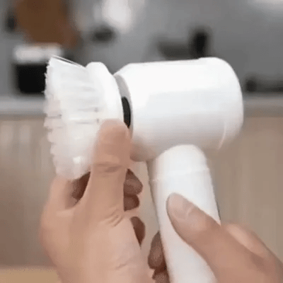 Cepillo Electrico Magic Brush - Limpieza sin esfuerzo ni cables - Friega, Limpia y Pule