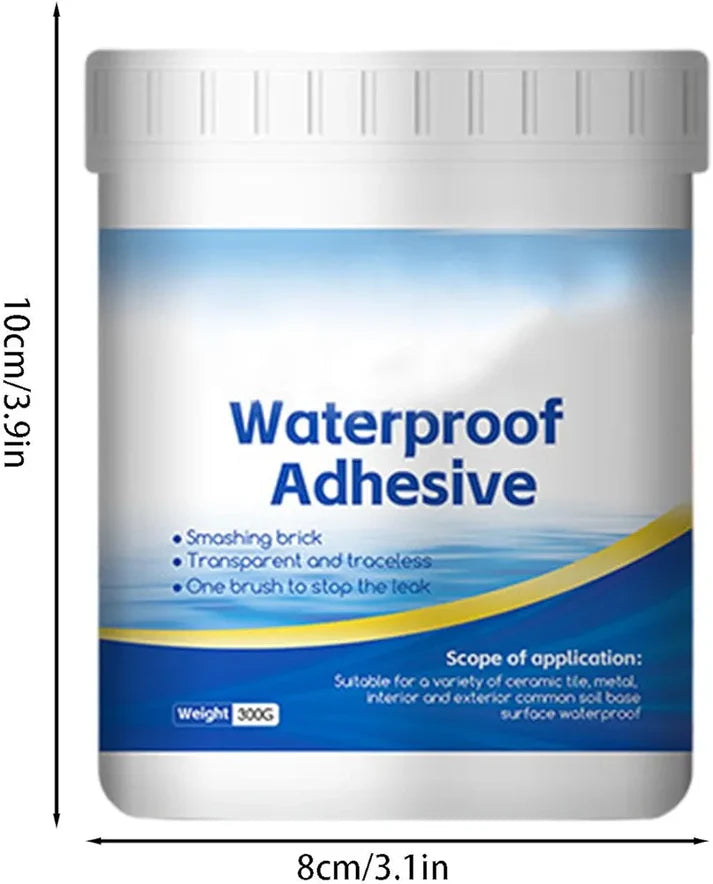 Sellador Adhesivo Transparente 2x1 - No mas Humedad en tu hogar (300 g.)