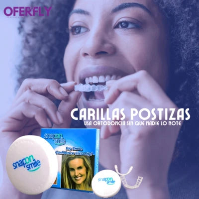 Carillas Dentales SnapOn Smile - Sonrisa perfecta desde el primer uso