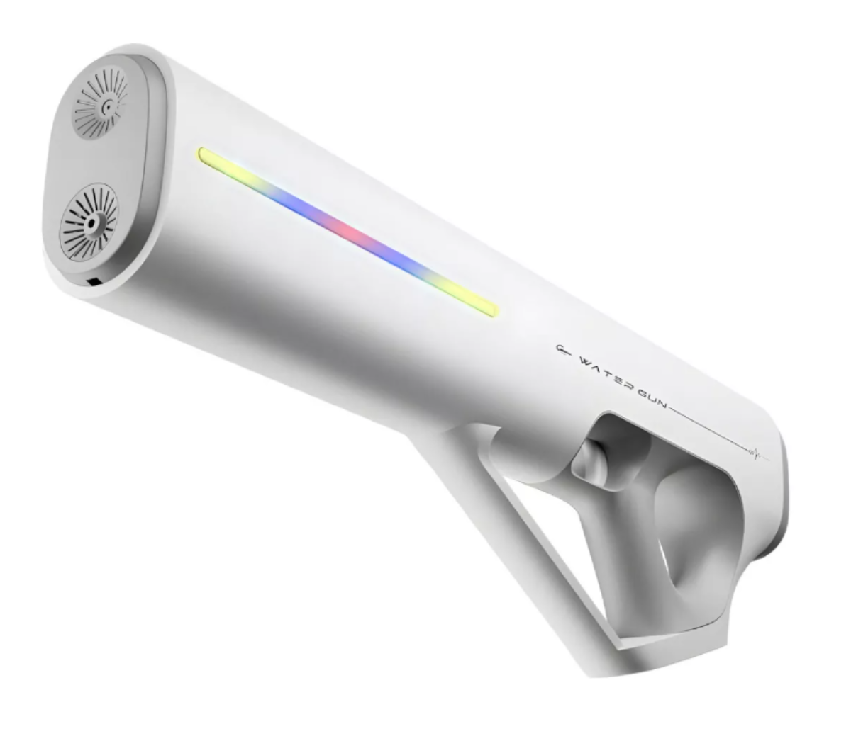 Pistola De Agua Blanca Potente Con Luces