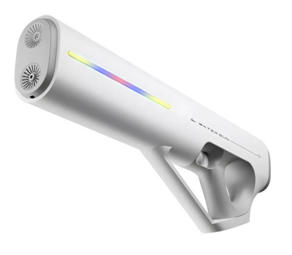Pistola De Agua Blanca Potente Con Luces