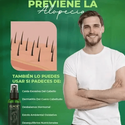 ESTIMULADOR CAPILAR- PELO MAS FUERTE, MAS GRUESO Y MAS FIRME