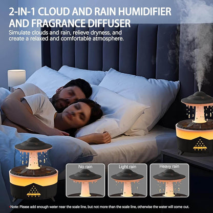 HUMIDIFICADOR DIFUSOR DE AROMAS UFO