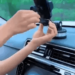 Soporte SpinMount 360°- Fija tu celular al instante - Conduce seguro desde el primer uso